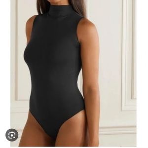 Skims sleeveless mock neck bodysuit